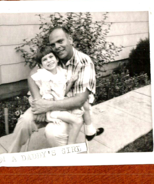 Maria Curcio with her father